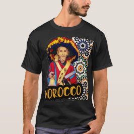 Camiseta bem-vindo a morocco