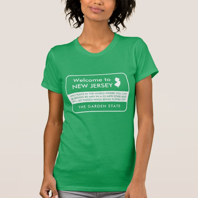 Camiseta Bem-vindo a Nova Jersey (Frente)