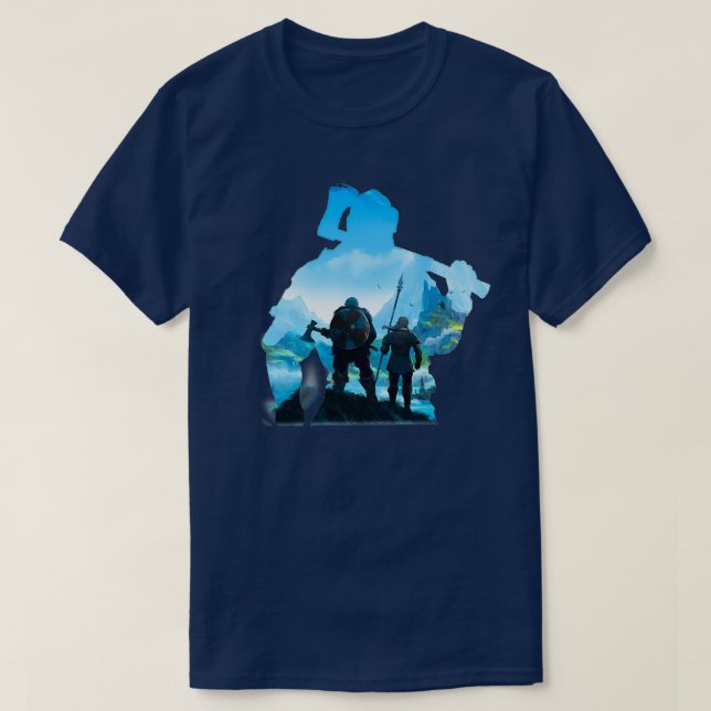 Camiseta Bem-vindo a Valheim (Frente do Design)