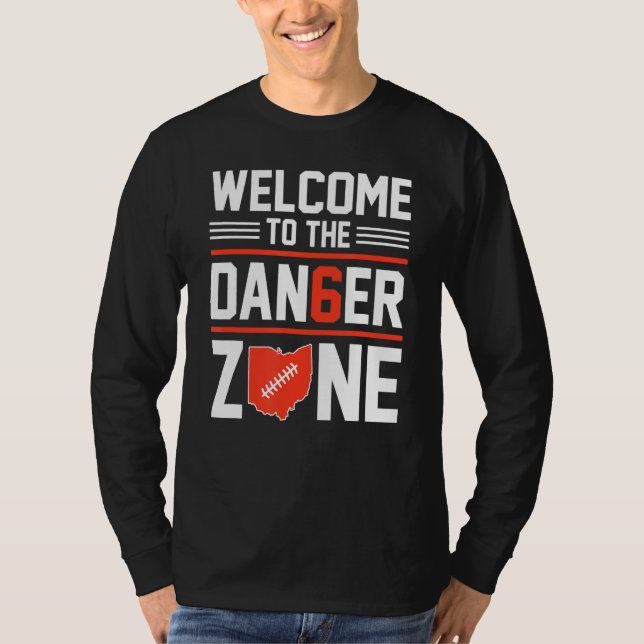 Camiseta Bem-Vindo À Zona De Perigo (Frente)