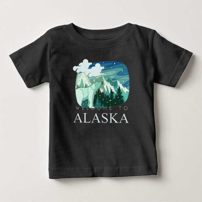 Camiseta Bem-vindo ao Alasca (Frente)
