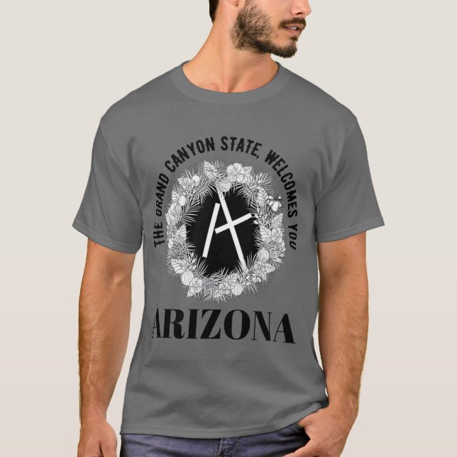 Camiseta bem-vindo ao Arizona (Frente)
