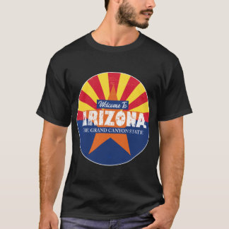Camiseta bem-vindo ao Arizona Oversized