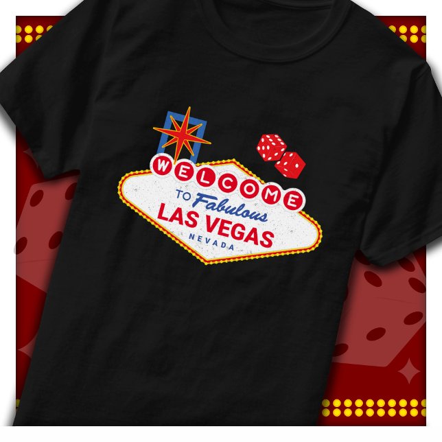 Camiseta Bem-Vindo Ao Fabuloso Sinal De Las Vegas Trip Las  (Criador carregado)