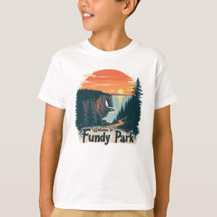 Camiseta Bem-vindo ao Fundy National Canadian Park