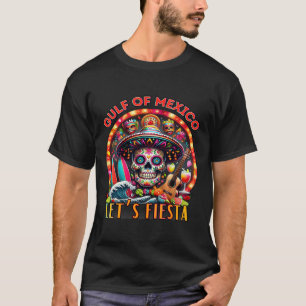 Camiseta Bem-Vindo Ao Golfo Do México Cinco De Mayo Retro B