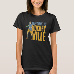 Camiseta Bem-vindo ao Hockey Ville Team Match Field Hockey 