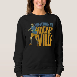 Camiseta Bem-vindo ao Hockey Ville Team Match Field Hockey 