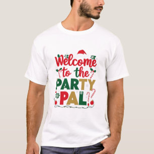 Camiseta Bem-vindo ao Natal do Partido Pal