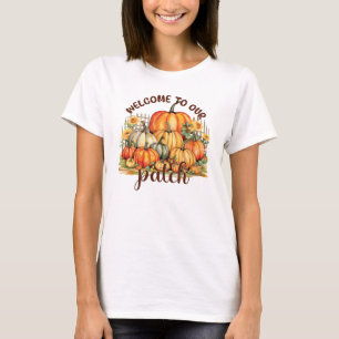 Camiseta Bem-Vindo Ao Nosso Patch