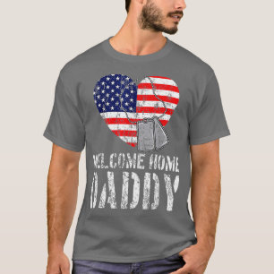 Camiseta Bem-vindo ao Pai Veteran american Matching