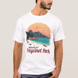 Camiseta Bem-vindo ao Parque Nacional Australiano Freycinet