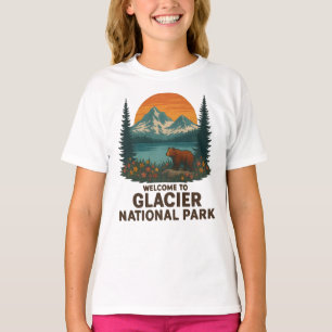Camiseta Bem-vindo ao Parque Nacional dos EUA da Embroiderm
