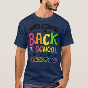 Camiseta Bem-Vindo Ao Professor Stu Da Primeira Série 11 ru