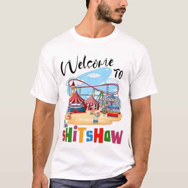 Camiseta Bem-Vindo Ao ShitShow, Mestre Do Shitsho (Frente)