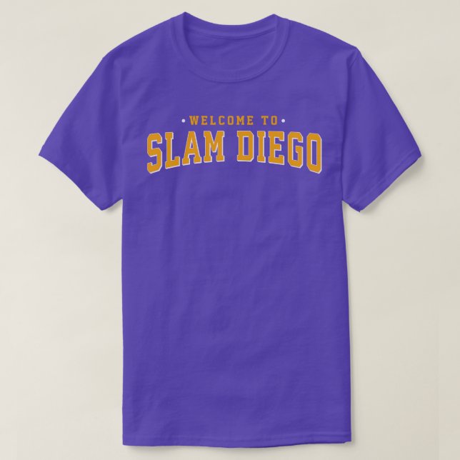 Camiseta Bem-Vindo Ao Slam Diego (Frente do Design)