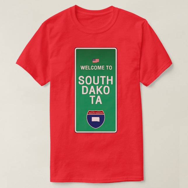 Camiseta Bem-vindo ao SOUTHCAROLINA (Frente do Design)