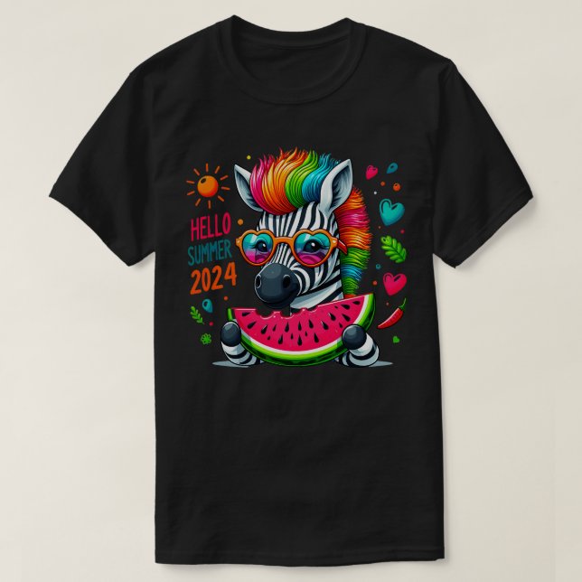 Camiseta Bem-vindo ao Verão 1 (Frente do Design)