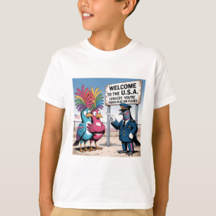 Camiseta Bem-vindo aos EUA (a menos que você seja fabuloso