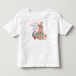 Camiseta Bem-vindo às Aventuras Escolares de Lina!