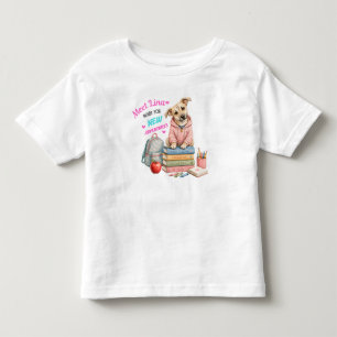 Camiseta Bem-vindo às Aventuras Escolares de Lina!