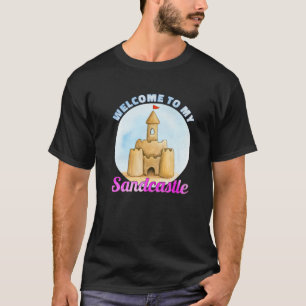 Camiseta Bem-Vindo Às Minhas Sandcasts De Sandcastle