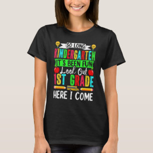 Camiseta Bem-vindo de Volta à Escola Olá Primeira Série Tch
