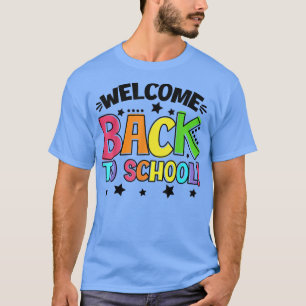 Camiseta Bem-vindo De Volta À Professora Estudante No Prime