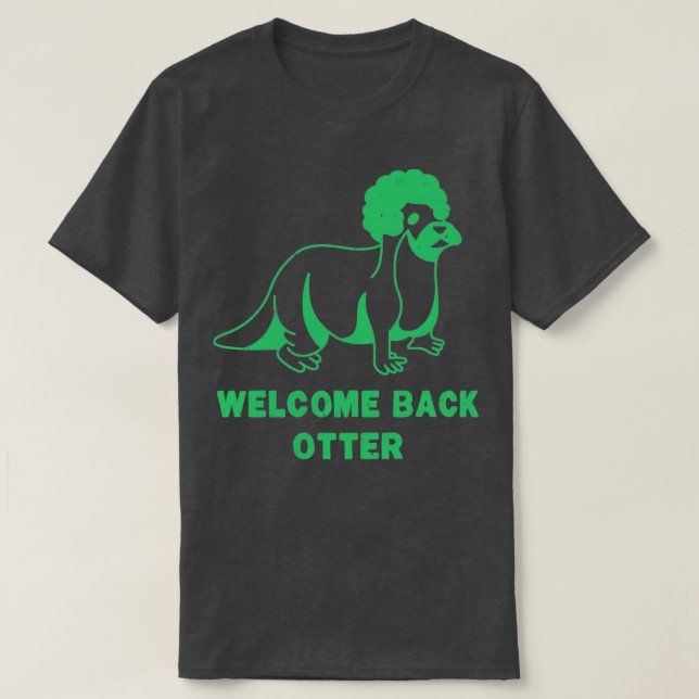 Camiseta Bem-vindo de volta ao marEspuma Vestida (Frente do Design)