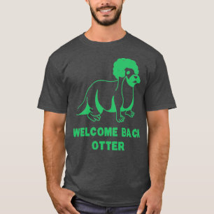 Camiseta Bem-vindo de volta ao marEspuma Vestida