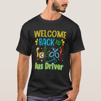 Camiseta Bem-Vindo De Volta Ao Ônibus Da Escola
