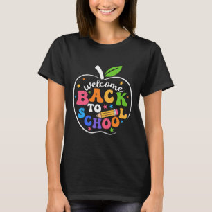 Camiseta Bem-vindo de Volta Estou Feliz Que Você Está Aqui