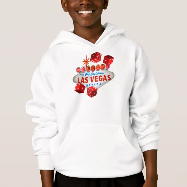 Camiseta Bem-vindos à Fabulosa Las Vegas Kids Hoodie (Frente)
