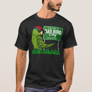 Camiseta Bem-vindos a Má Cidade de Pássaros I Mexicano Verm