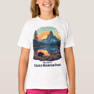 Camiseta Bem-vindos à Nacional Australiana da Montanha Crad