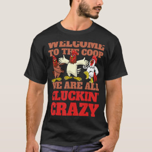 Camiseta Bem-vindos à picada louca de frango