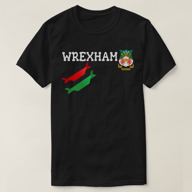 Camiseta Bem-vindos a Wrexham! T Clássico (Frente do Design)