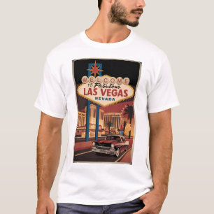 Camiseta Bem-vindos ao fabuloso Las Vegas Nevada