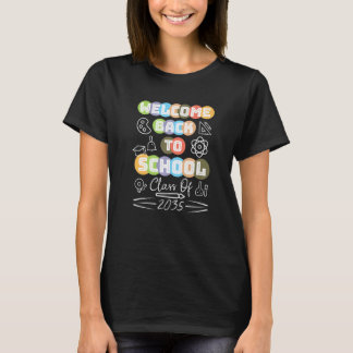 Camiseta Bem-vindos de Volta à Escola Professores Alunos Tu