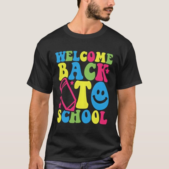 Camiseta Bem-vindos de volta aos estudantes (Frente)