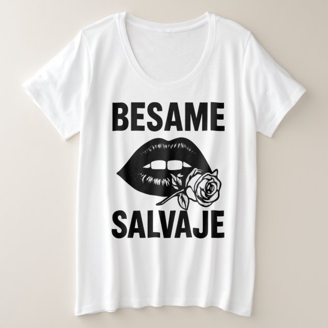 Camiseta Bémesma Salvaje (Frente do Design)