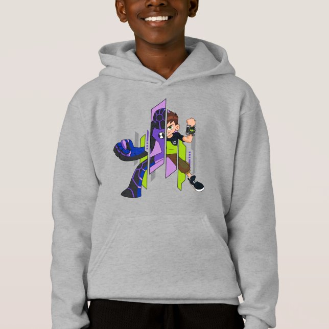 Camiseta Ben 10 Atualizar Transformação de DNA (Frente)