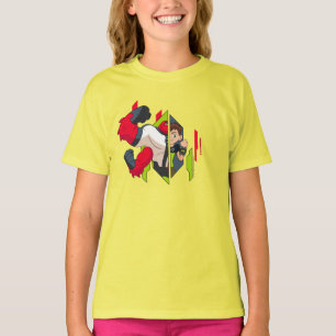 Camiseta Ben 10 Transformação de DNA de Quatro Braços