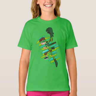 Camiseta Ben 10 Transformação de DNA selvagem