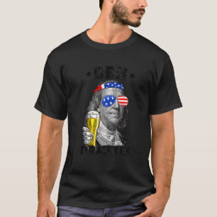 Camiseta Ben Drankin 4 De Julho Benjamin Franklin Beber B