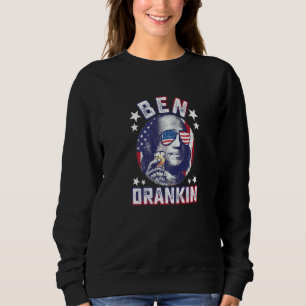 Camiseta Ben Drankin 4 De Julho Benjamin Franklin Homens Mu