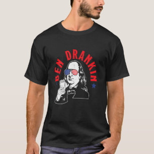 Camiseta Ben Drankin 4 De Julho Benjamin Franklin Men Wome