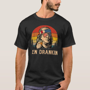 Camiseta Ben Drankin 4 De Julho Benjamin Franklin Usa Fla