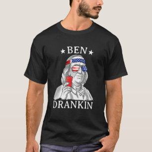 Camiseta Ben Drankin 4 de julho Dia da Independência Patrió