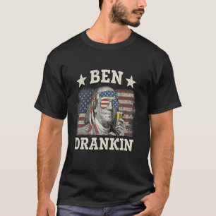 Camiseta Ben Drankin 4 de julho Patriótico